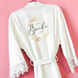 Personalised Bridal Party Robes - Boho